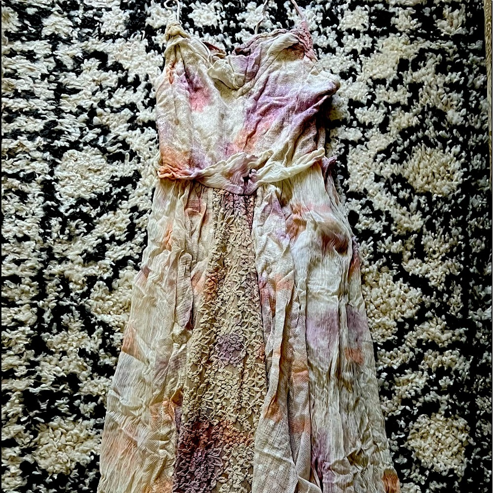 Free people washed ashore maxi dress